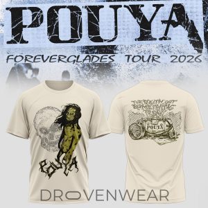 Pouya Foreverglades Tour 2026 Vintage Tee V4 by Drovenwear.com