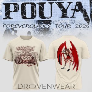 Pouya Foreverglades Tour 2026 Vintage Tee V5 by Drovenwear.com