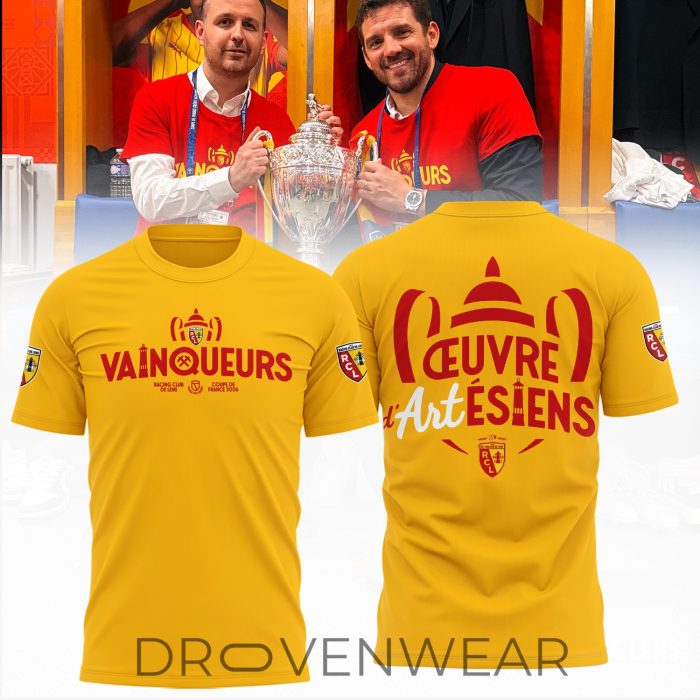 RC Lens Coupe De France Champions 2026 Fan Shirt - Image 2