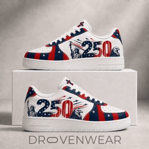 Resger America 250 Liberty Air Force 1 Shoes VH63TM by Drovenwear.com