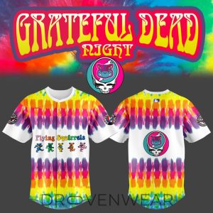 Richmond Flying Squirrels Grateful Dead Night Baseball Jersey by Drovenwear.com