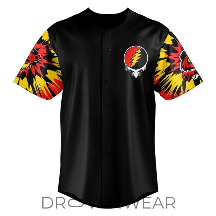 Rochester Red Wings Grateful Dead Night 2026 Limited Edition Baseball Jersey - Image 2