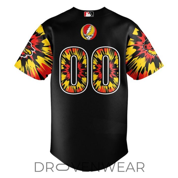 Rochester Red Wings Grateful Dead Night 2026 Limited Edition Baseball Jersey - Image 3