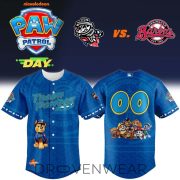 Rocket City Trash Panda 2026 Paw Patrol Adventure Day Baseball Jersey