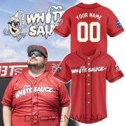 Rocket City Trash Pandas Alabama White Sauce Baseball Jersey