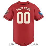 Rocket City Trash Pandas Alabama White Sauce Baseball Jersey - Image 3
