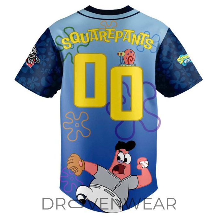 Rocket City Trash Pandas x SpongeBob SquarePants 2026 Special Baseball Jersey - Image 2