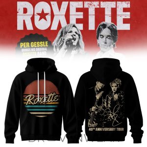 Roxette 40th Anniversary Concert Tour Hoodie by Drovenwear.com
