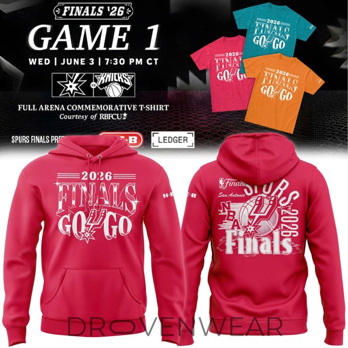 San Antonio Spurs 2026 Finals Blue Hoodie - Image 4
