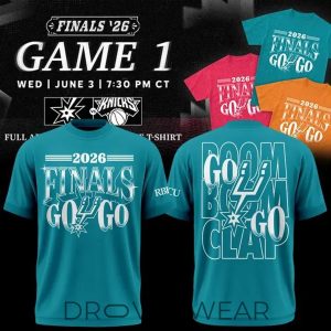 San Antonio Spurs Exclusive Finals Game One TShirt by Drovenwear.com
