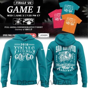 San Antonio Spurs NBA Finals 2026 Fan Hoodie by Drovenwear.com