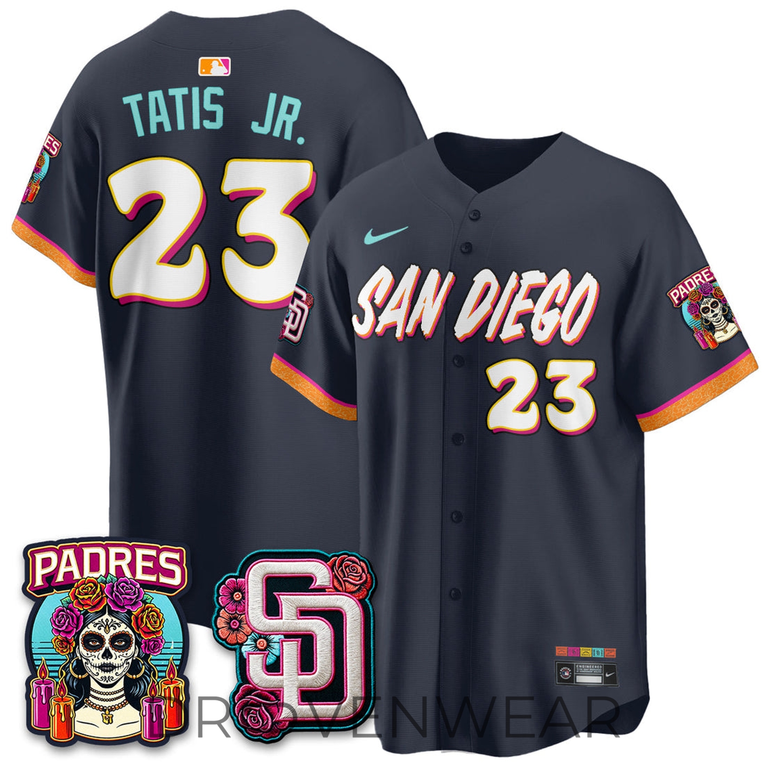 San Diego Padres City Connect Vapor Premier Baseball Jersey San Diego Padres City Connect Vapor Premier Baseball Jersey