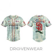 San Diego Padres Cuba Heritage Celebration Baseball Jersey 2026 - Image 2