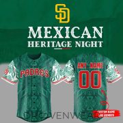 San Diego Padres Mexican Heritage Celebration Baseball Jersey 2026