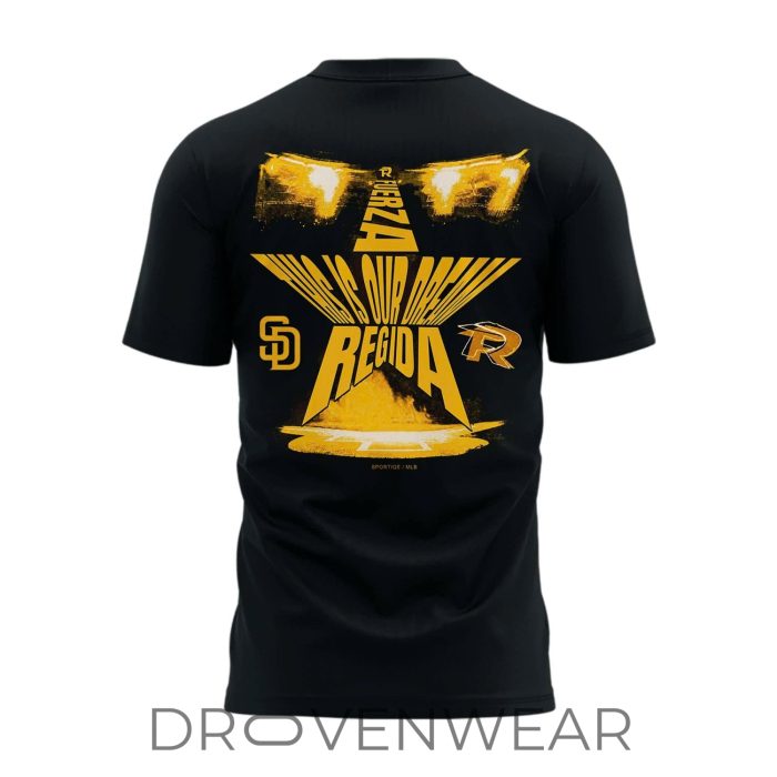 San Diego Padres x Fuerza Regida Fan Edition Graphic T-Shirt 2026 - Image 3