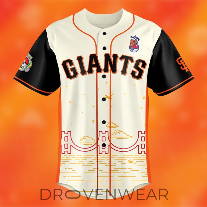 San Francisco Giants Pokémon Worlds Night 2026 Special Event Jersey - Image 2