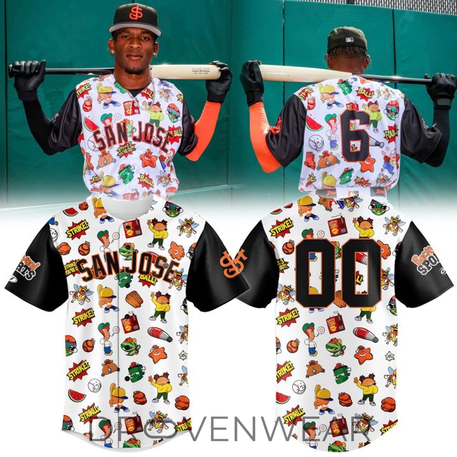 San Jose Giants Backyard Baseball 2026 Limited Jersey San Jose Giants Backyard Baseball 2026 Limited Jersey