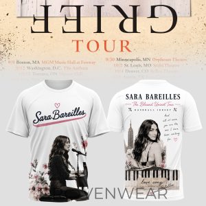 Sara Bareilles Good Grief Tour 2026 Graphic Tee by Drovenwear.com