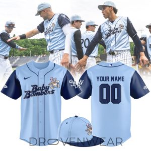 ScrantonWilkesBarre RailRiders Baby Bombers Baseball Jersey by Drovenwear.com