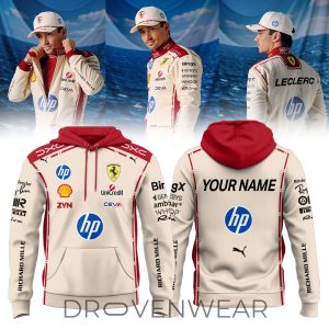 Scuderia Ferrari Monaco GP 2026 Racing Hoodie by Drovenwear.com
