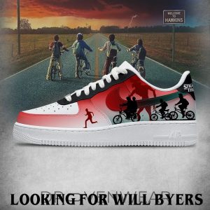Searching for Will Byers Stranger Things AF1 by Drovenwear.com