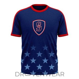 Seattle Mariners 2026 Stars Stripes Soccer TShirt by Drovenwear.com