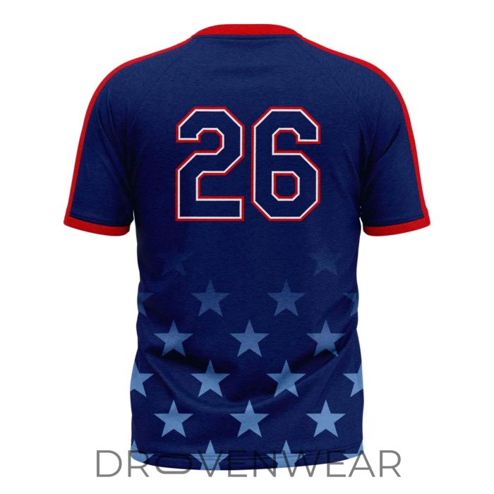 Seattle Mariners 2026 Stars & Stripes Soccer T-Shirt - Image 3