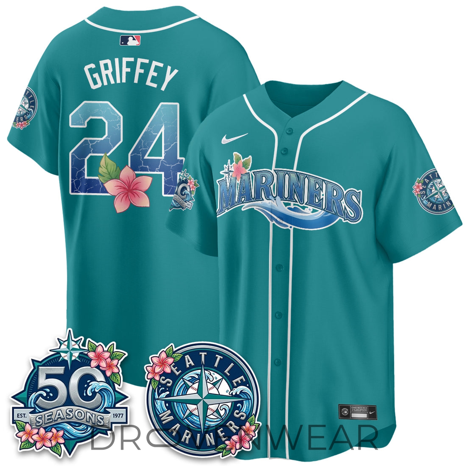 Seattle Mariners Aloha Spirit Vapor Baseball Jersey Seattle Mariners Aloha Spirit Vapor Baseball Jersey