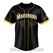 Seattle Mariners Bruce Lee Heritage Night 2026 Custom Baseball Jersey - Image 2