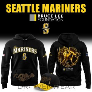 Seattle Mariners Bruce Lee Heritage Night Hoodie 2026 by Drovenwear.com