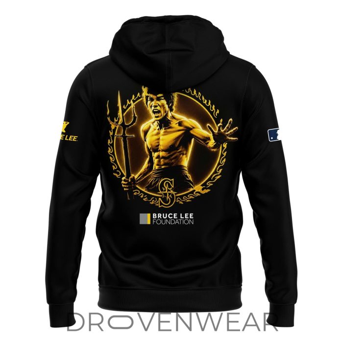 Seattle Mariners Bruce Lee Heritage Night Hoodie 2026 - Image 2