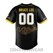 Seattle Mariners Bruce Lee Night Personalized Baseball Jersey - Image 3