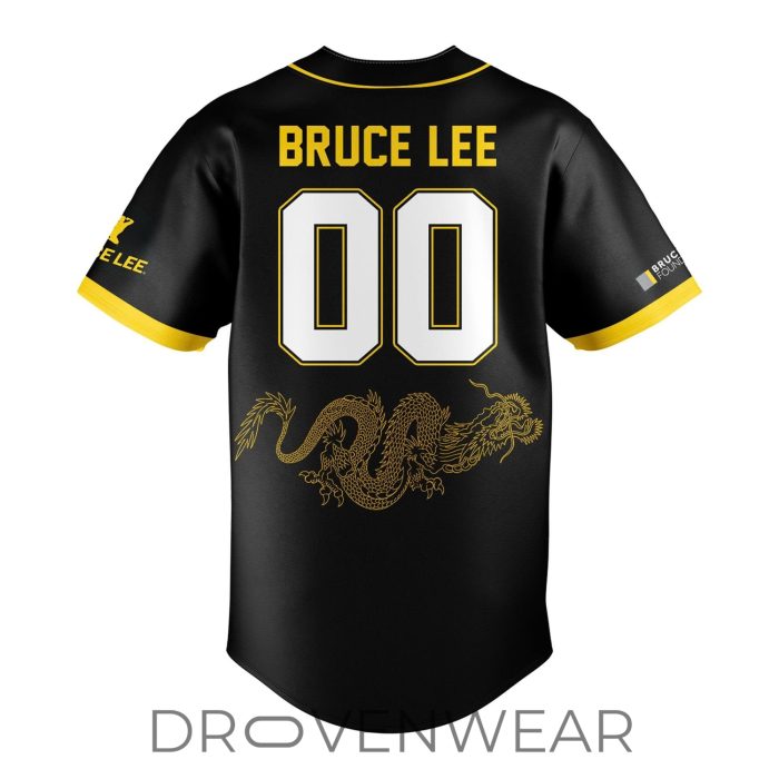 Seattle Mariners Bruce Lee Night Personalized Baseball Jersey - Image 3