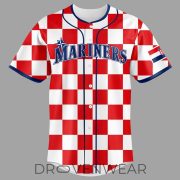Seattle Mariners Croatian Heritage Day 2026 Limited Edition Baseball Jersey - Image 2