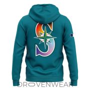 Seattle Mariners Pride Celebration Hoodie 2026 - Image 3