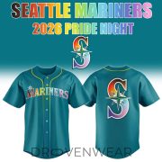 Seattle Mariners Pride Night 2026 Limited Edition Jersey