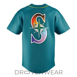 Seattle Mariners Pride Night 2026 Limited Edition Jersey by Drovenwear.com