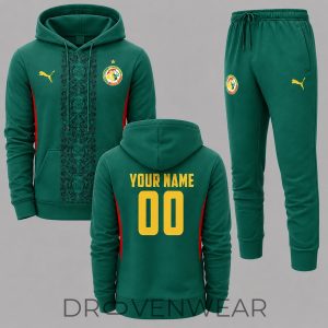 Senegal World Cup 2026 Away Personalized Sportswear Set by Drovenwear.com