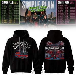 Simple Plan Bigger Than You Think Tour Hoodie by Drovenwear.com