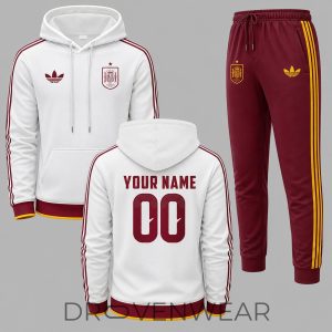 Spain World Cup 2026 Away Personalized Fan Outfit by Drovenwear.com