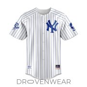 Special 2026 JAŸ-Z30 Reasonable Doubt x New York Yankees Jersey - White - Image 2