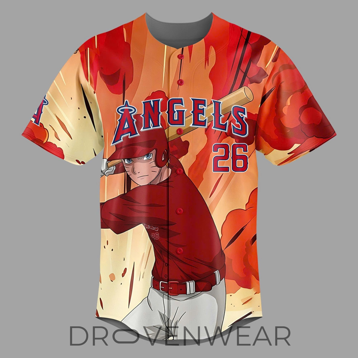 Special 2026 Naruto x Los Angeles Angels Jersey Special 2026 Naruto x Los Angeles Angels Jersey