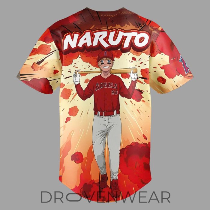 Special 2026 Naruto x Los Angeles Angels Jersey - Image 3