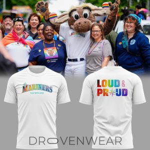 Special 2026 Pride Seattle Mariners TShirt by Drovenwear.com