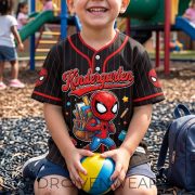 Spider-Man Back To School Jersey Shirt - Personalized Gifts For Kids 01natn