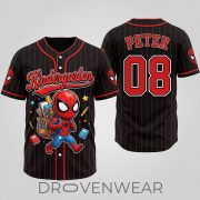 Spider-Man Back To School Jersey Shirt - Personalized Gifts For Kids 01natn - Image 5