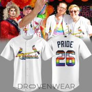 St. Louis Cardinals Pride Night 2026 Special Baseball Jersey
