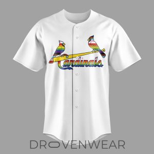St Louis Cardinals Pride Night 2026 Special Baseball Jersey by Drovenwear.com
