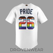 St. Louis Cardinals Pride Night 2026 Special Baseball Jersey - Image 3
