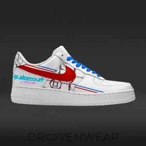 Starcourt Mall Stranger Things Air Force 1 by Drovenwear.com